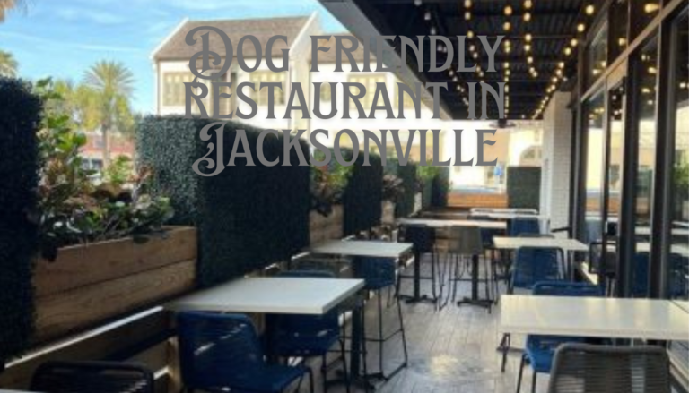 Dog friendly restaurant in Jacksonville